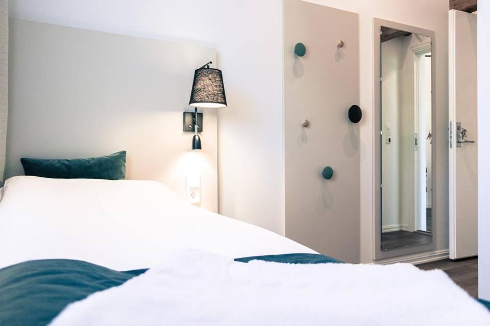 Sanden Hotel Hokksund Bagian luar foto
