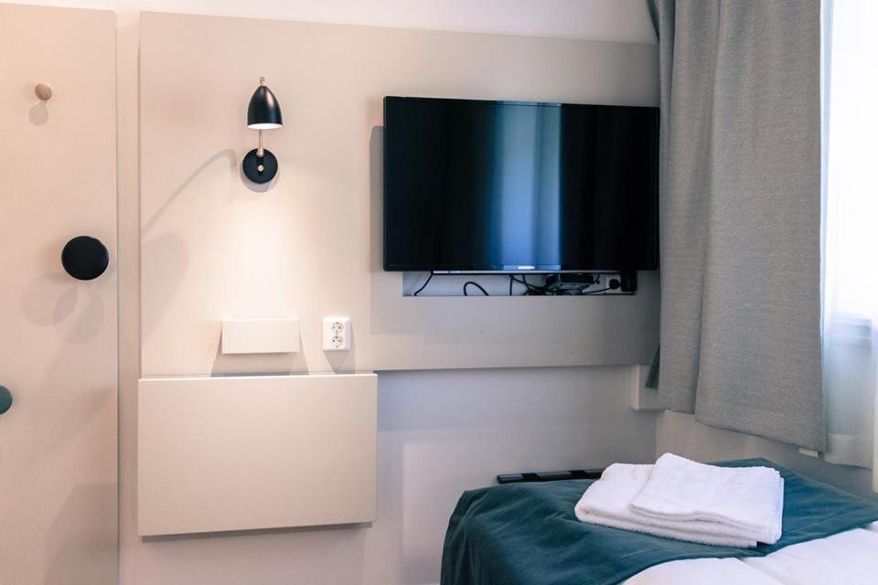Sanden Hotel Hokksund Bagian luar foto